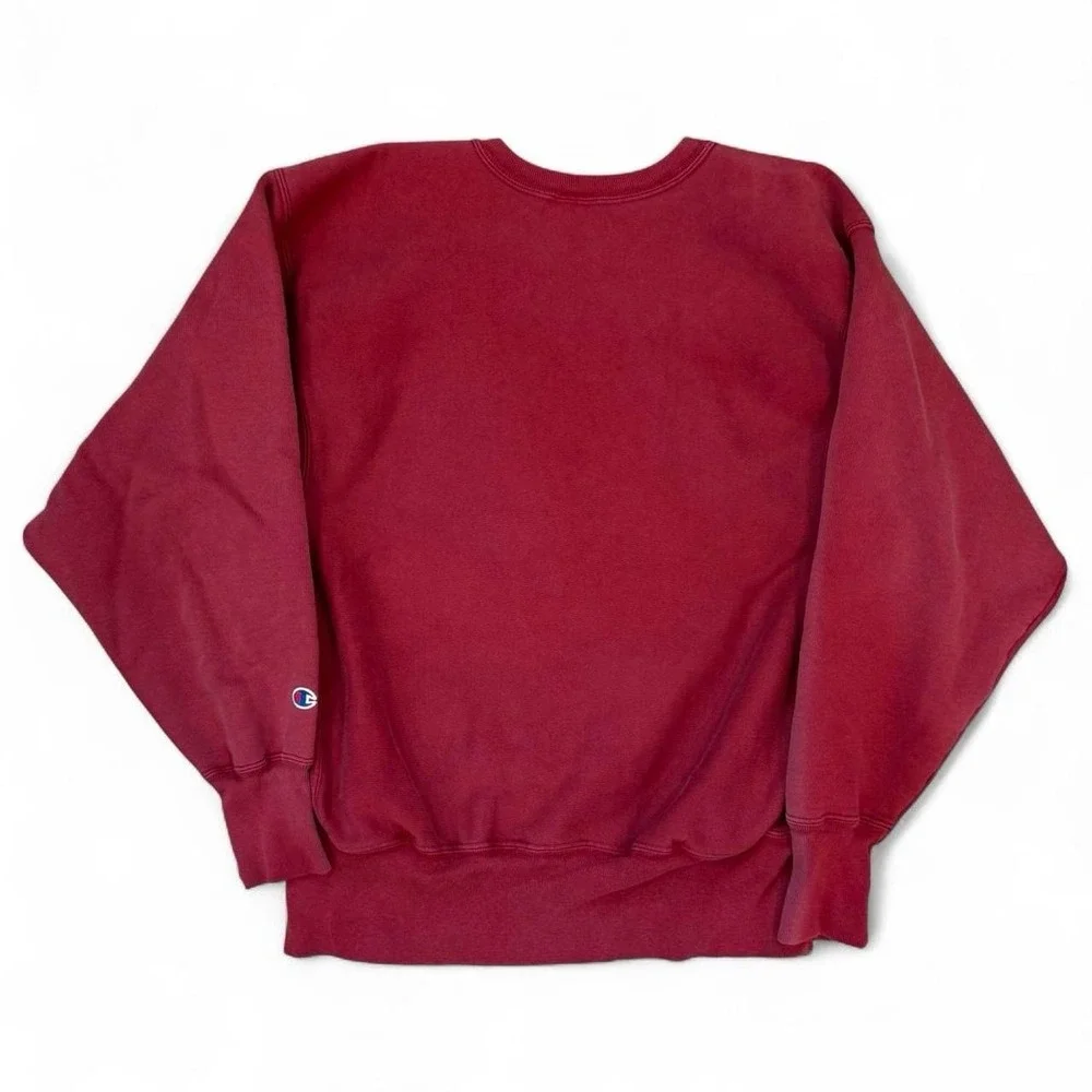 Vintage Champion Reverse Weave Florida State Seminoles Red Sweater Adult Large
